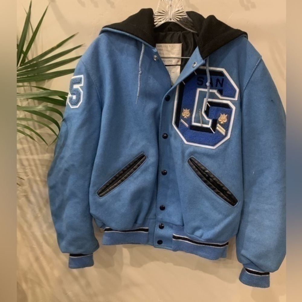 80s Varsity Letterman’s Jacket San Bernardino High School  38‌‌‌‌‌‌‌‌‌‌‌‌‌‌‌‌‌
